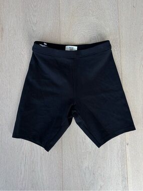 Maryam Nassir Zadeh Black Biker Shorts - NEW